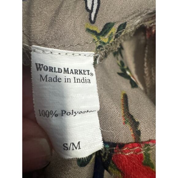 World Market Bird Print Lightweight Kimono Jacket – S/M - Picture 6 of 6